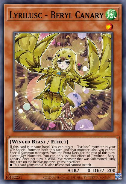 Lyrilusc - Beryl Canary Card Image