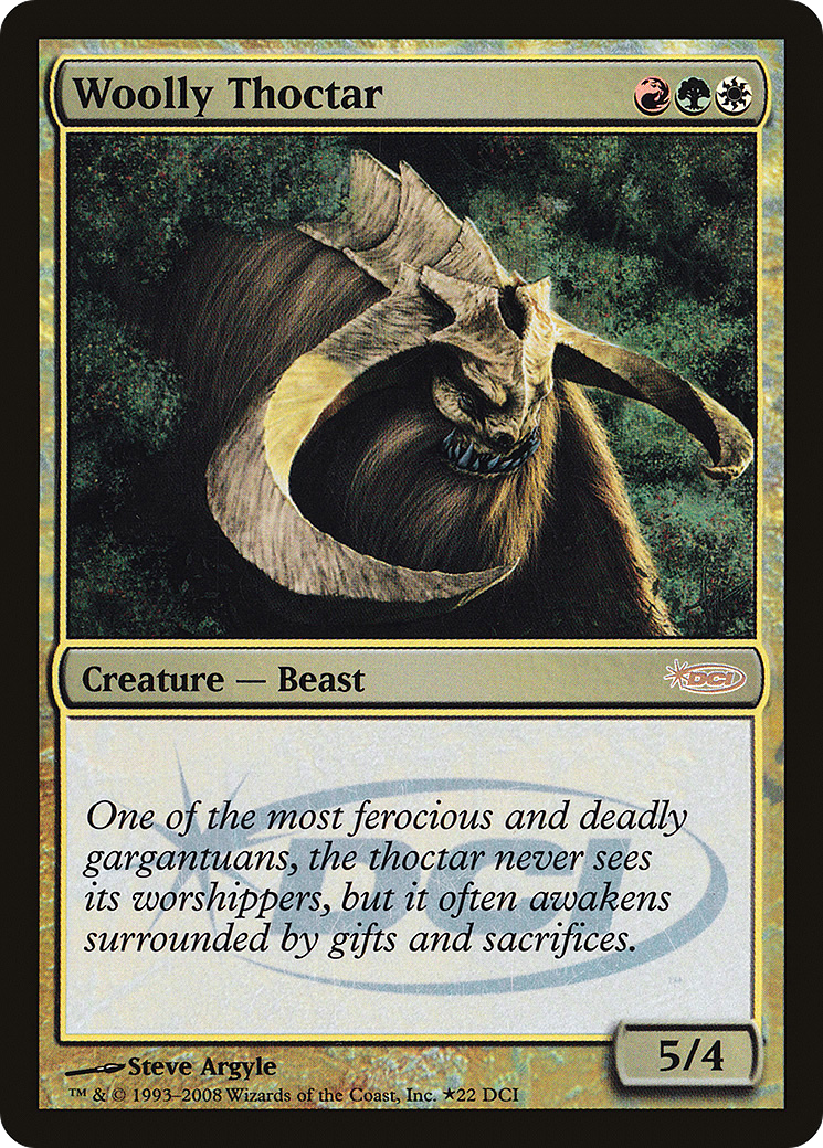 Woolly Thoctar Card Image