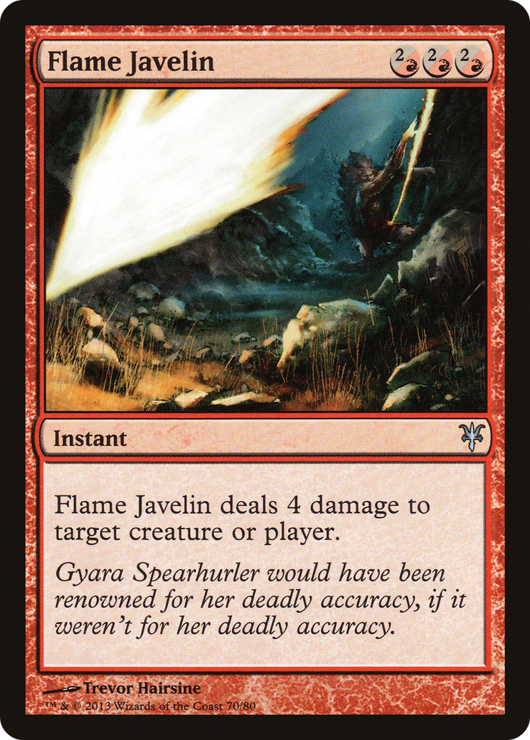 Flame Javelin Card Image