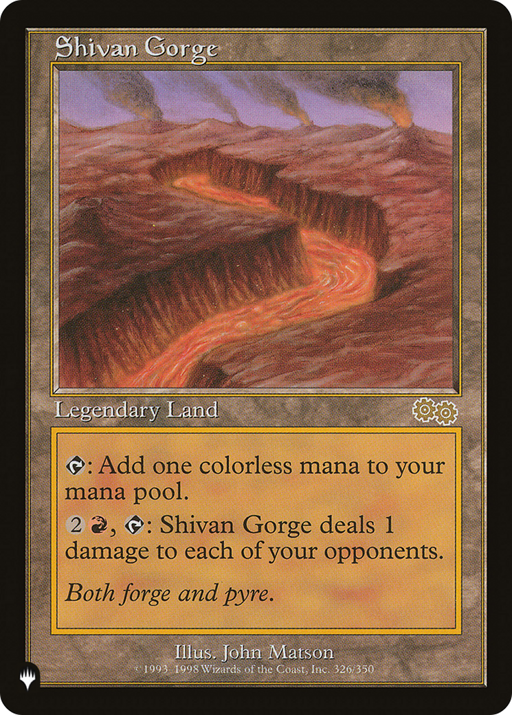 Shivan Gorge Card Image