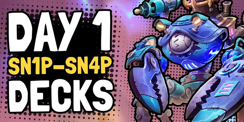 Five Day 1 Decks Featuring SN1P-SN4P & Buffed Cards You Don't Want to Miss