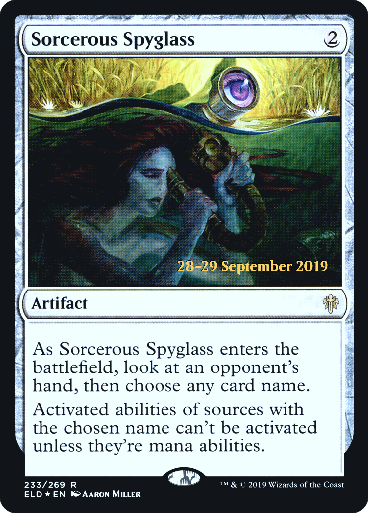 Sorcerous Spyglass Card Image