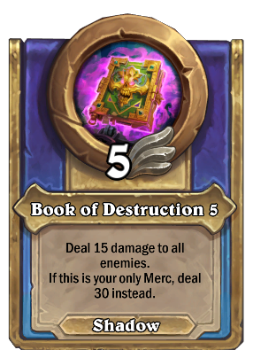 Book of Destruction 5 Card Image