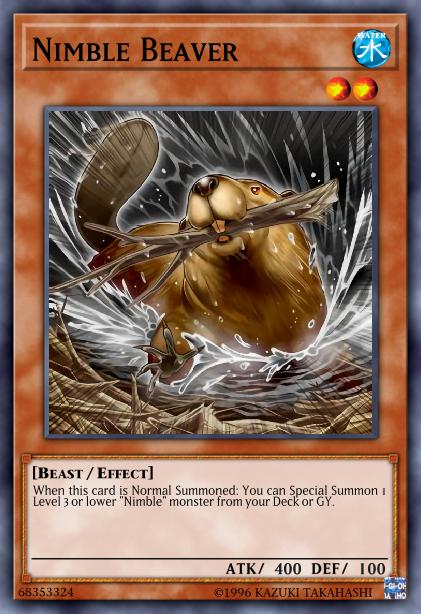 Nimble Beaver Card Image