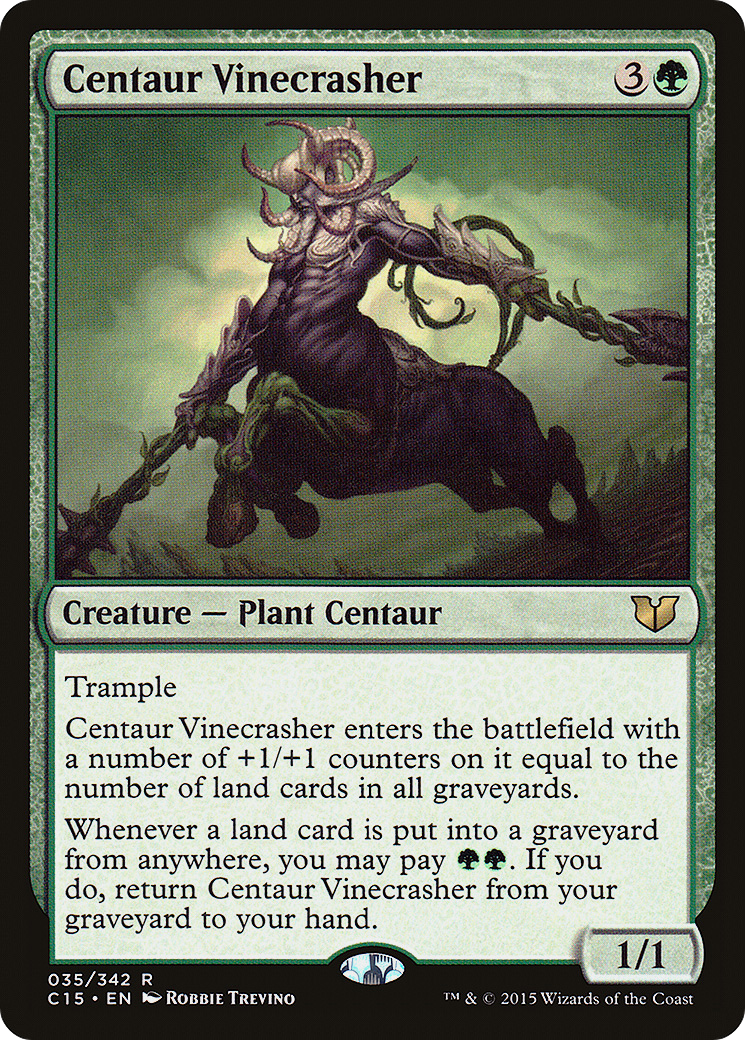 Centaur Vinecrasher Card Image