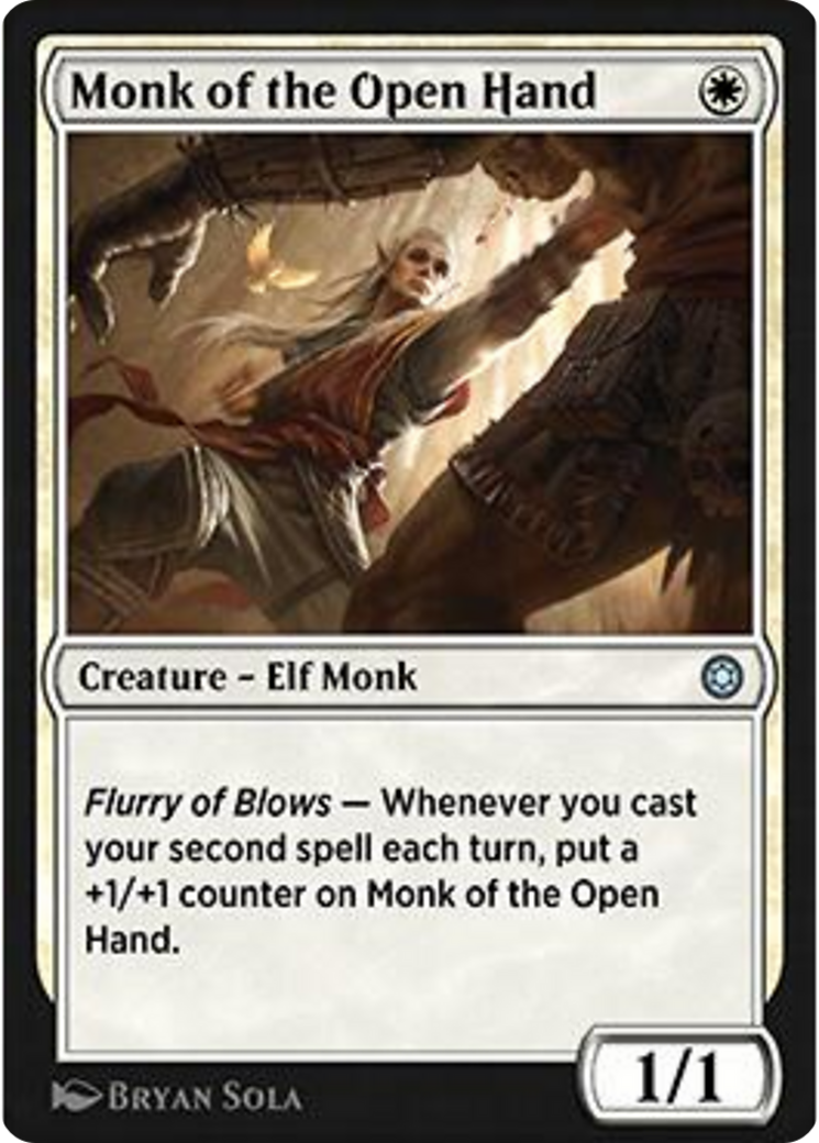 Monk of the Open Hand Card Image