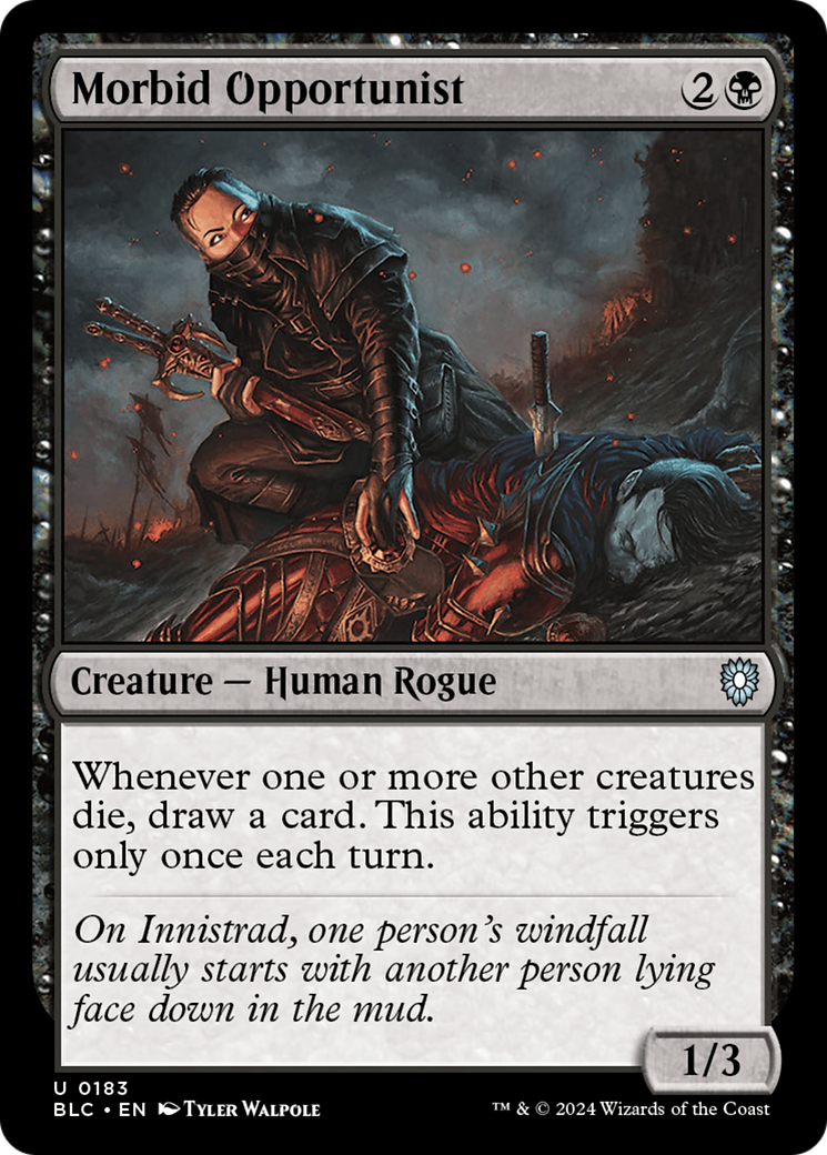 Morbid Opportunist Card Image