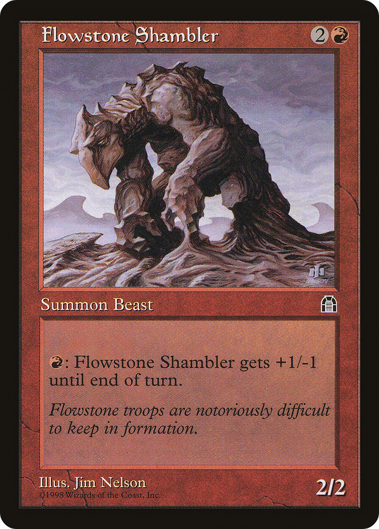 Flowstone Shambler Card Image