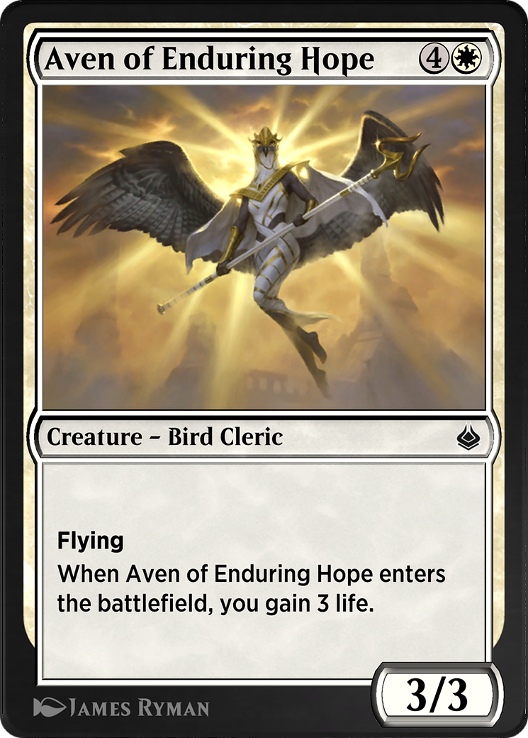 Aven of Enduring Hope Card Image