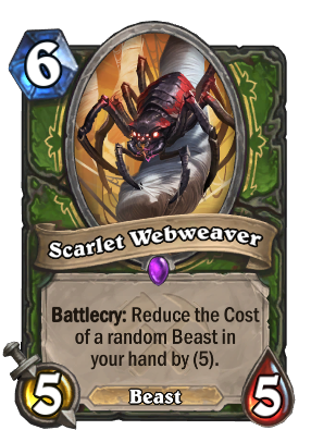 Scarlet Webweaver Card Image