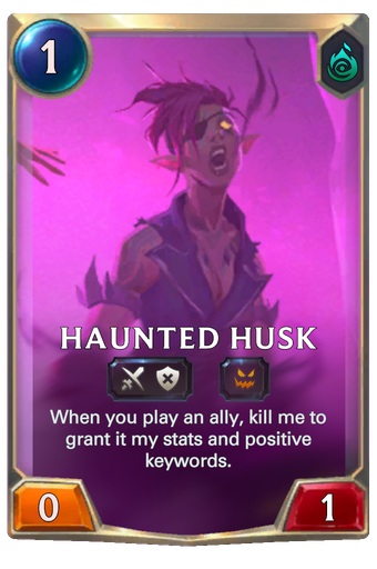 Haunted Husk Card Image