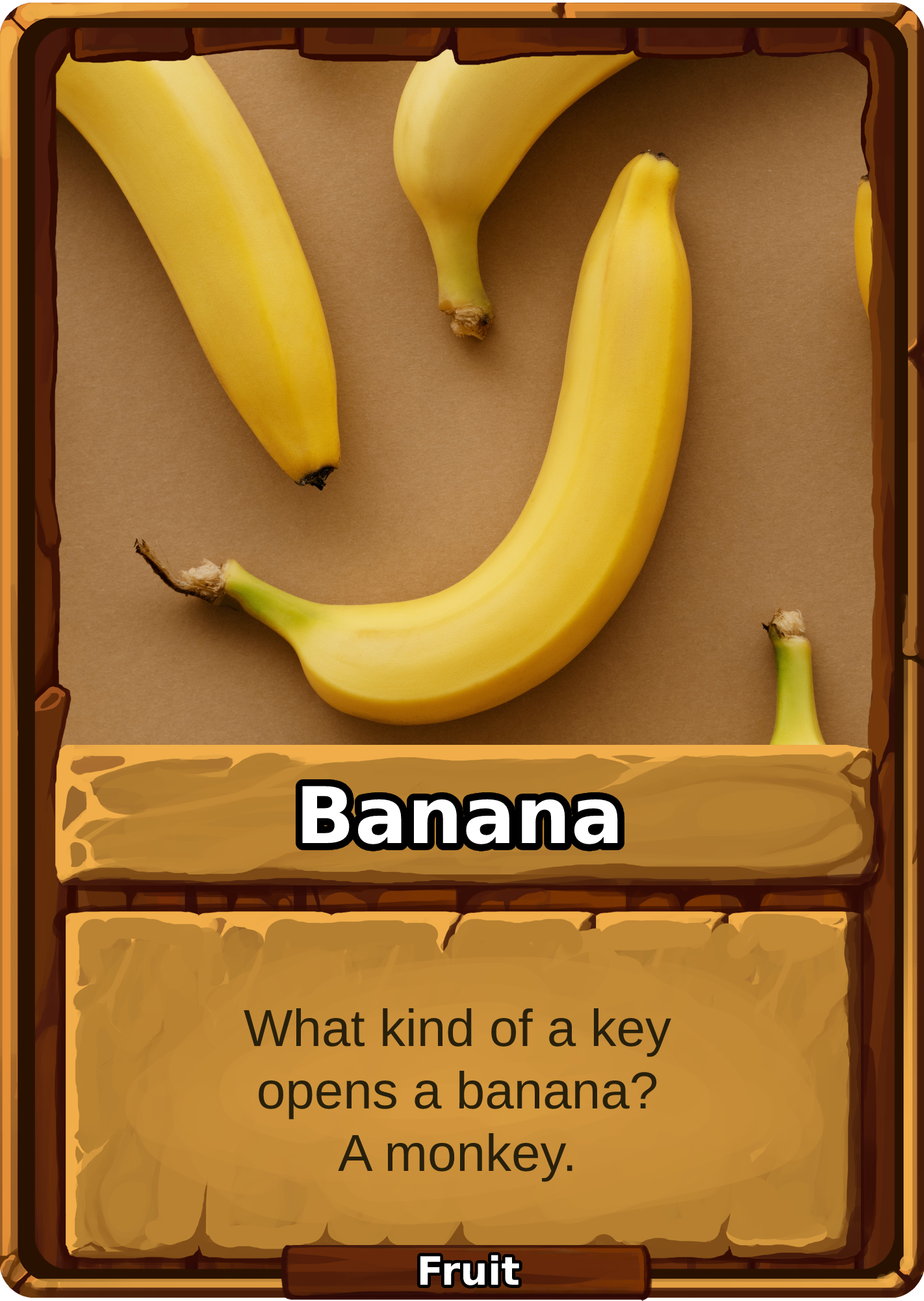 Banana Card Image