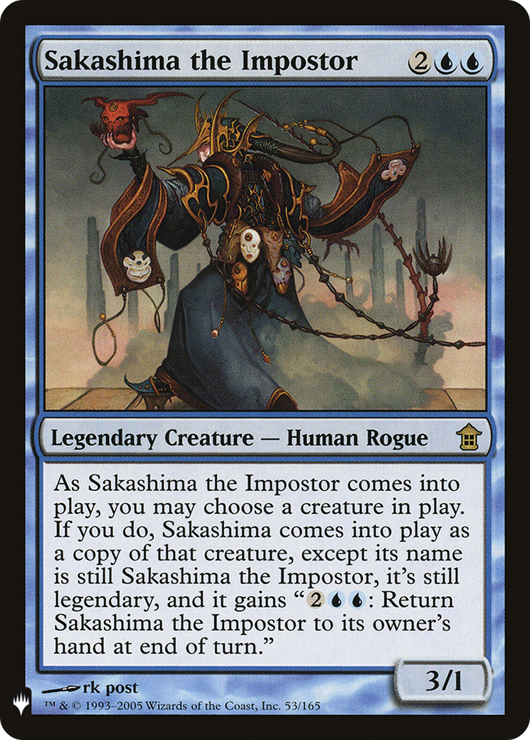 Sakashima the Impostor Card Image