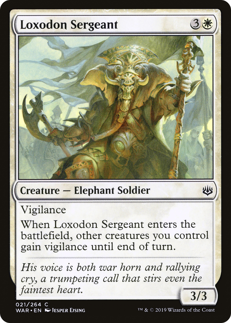 Loxodon Sergeant Card Image