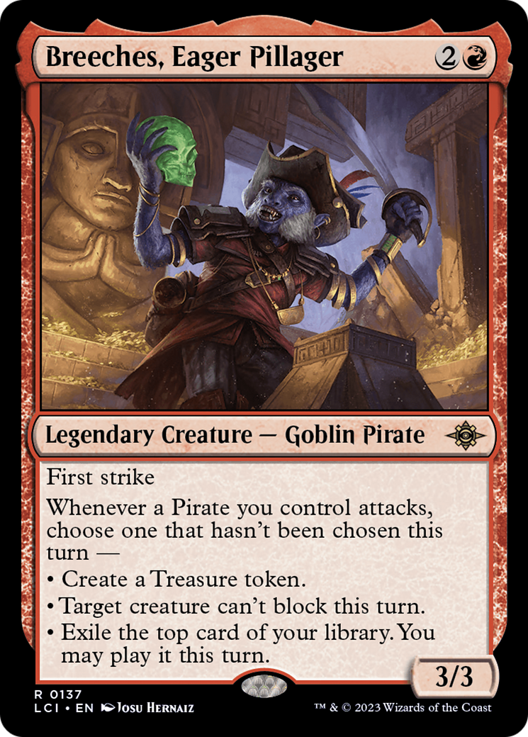 Breeches, Eager Pillager Card Image