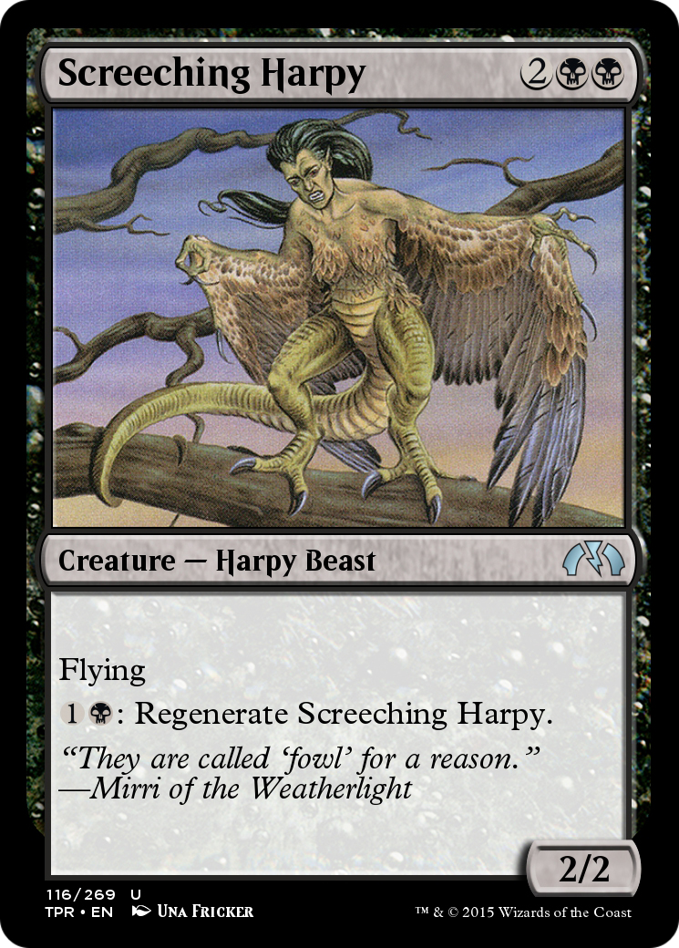 Screeching Harpy Card Image