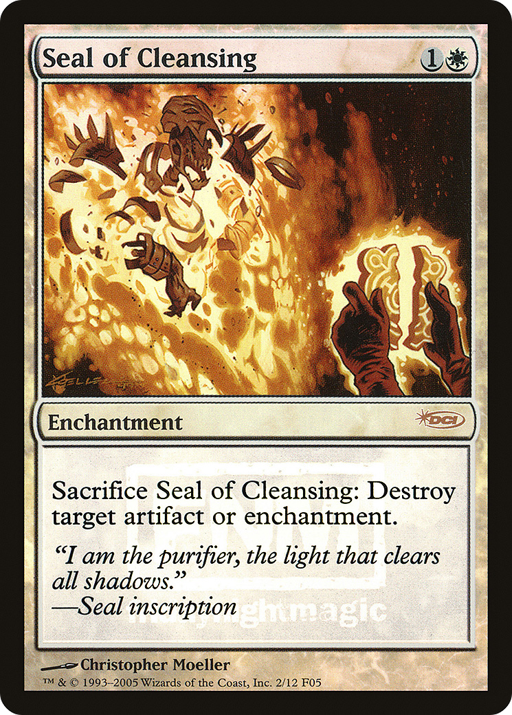 Seal of Cleansing Card Image