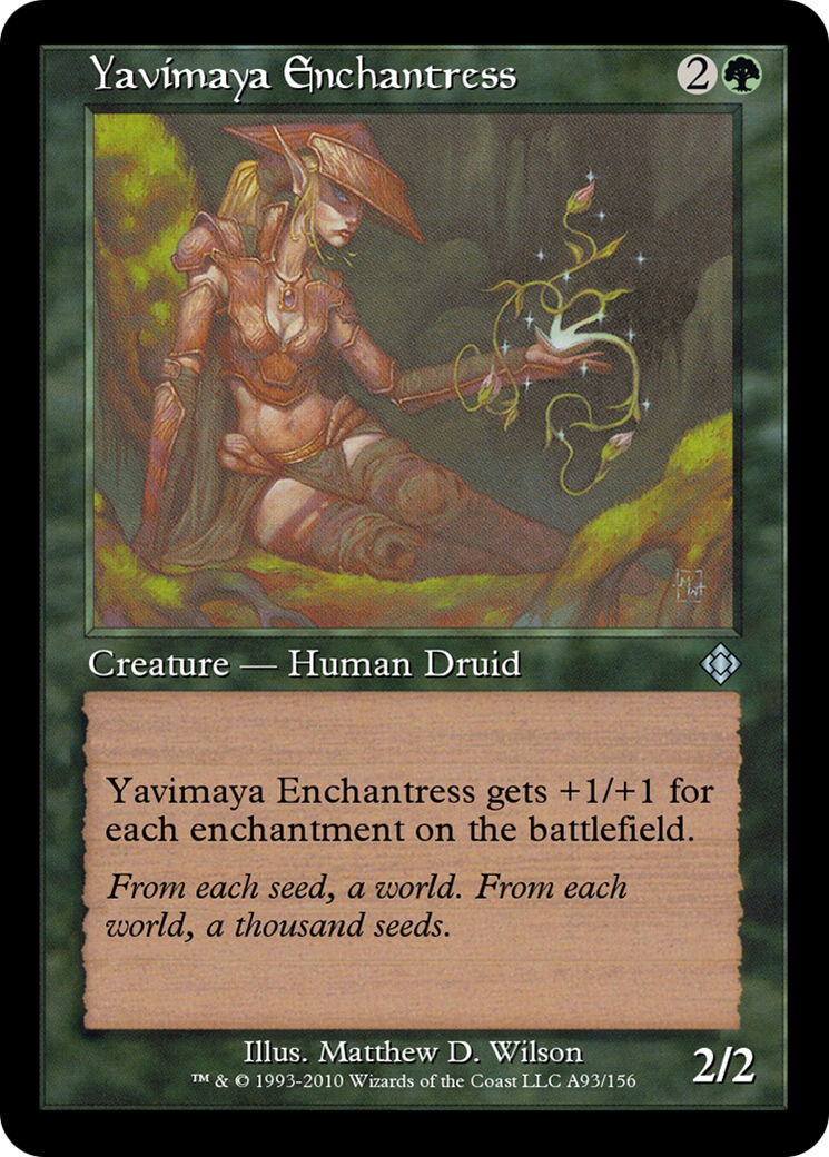 Yavimaya Enchantress Card Image