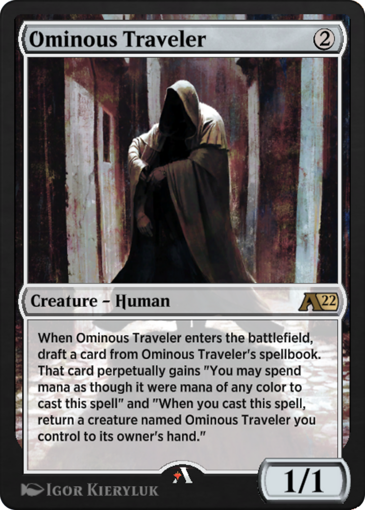 Ominous Traveler Card Image