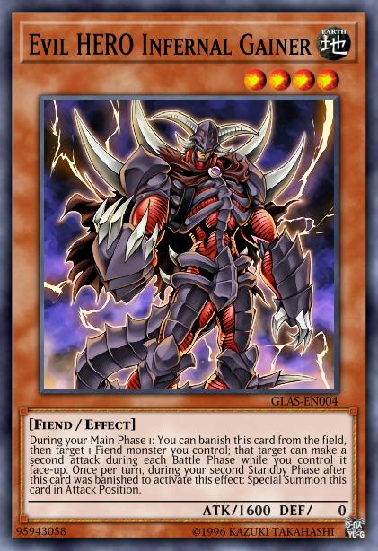Evil HERO Infernal Gainer Card Image