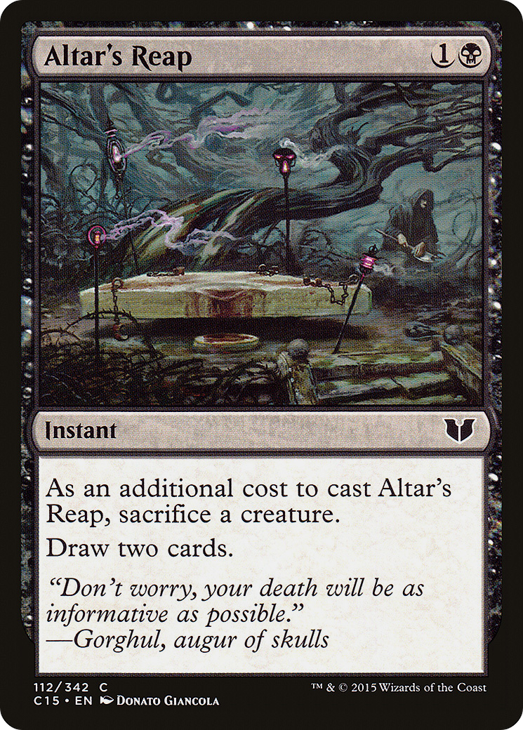 Altar's Reap Card Image