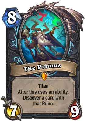 The Primus Card Image
