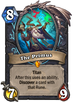 The Primus Card Image