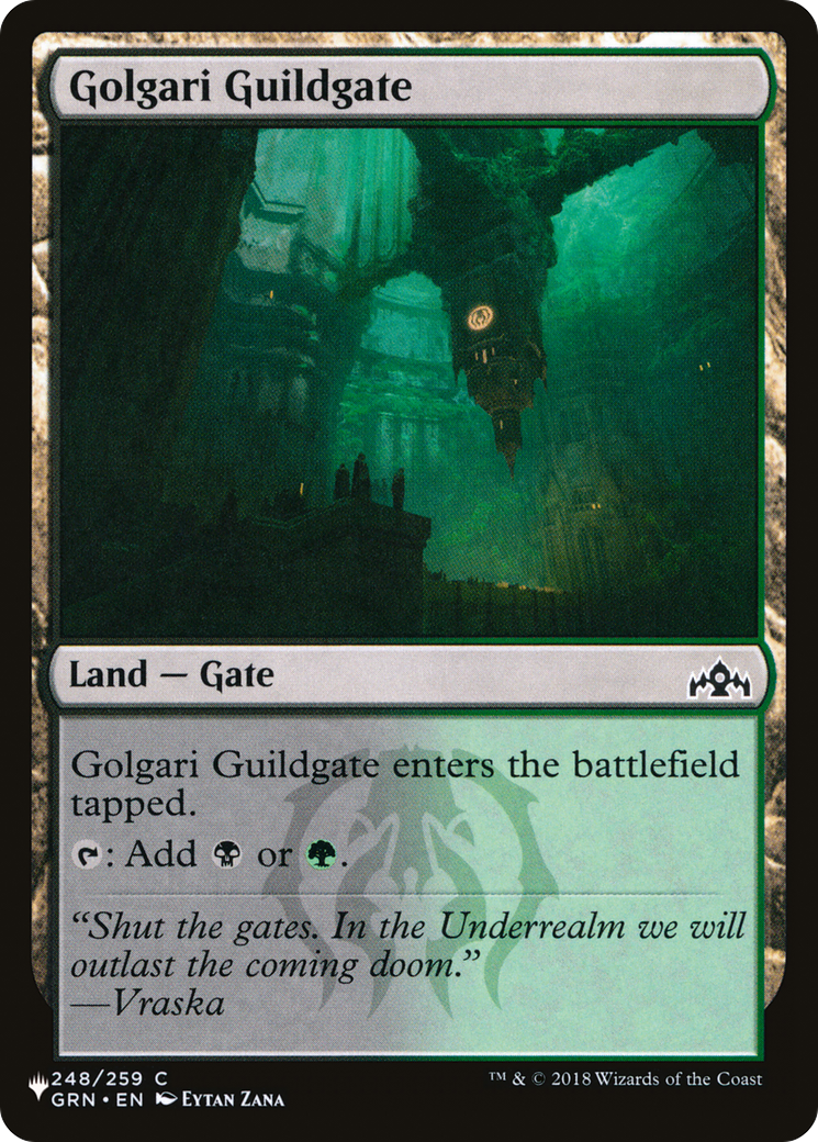 Golgari Guildgate Card Image