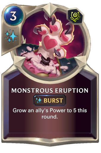 Monstrous Eruption Card Image