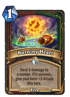 Burning Heart Card Image