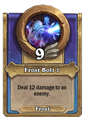 Frost Bolt 5 Card Image