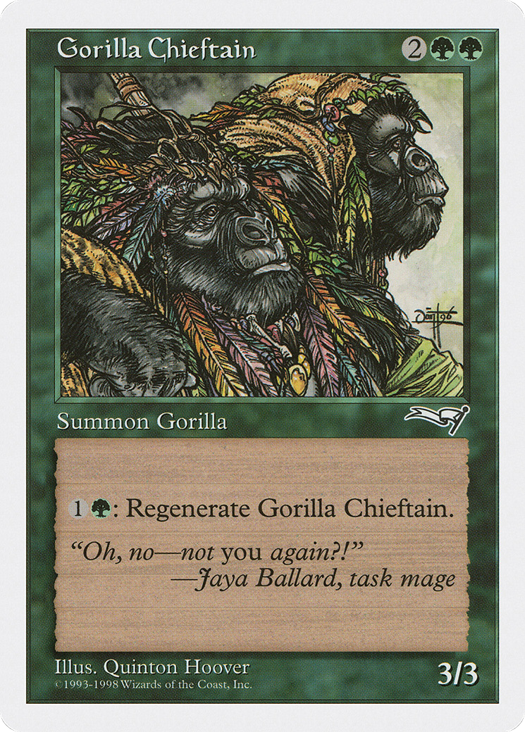 Gorilla Chieftain Card Image