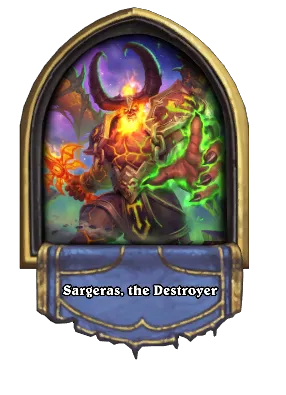 Sargeras, the Destroyer Card Image