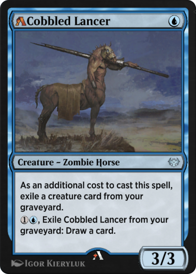 A-Cobbled Lancer Card Image