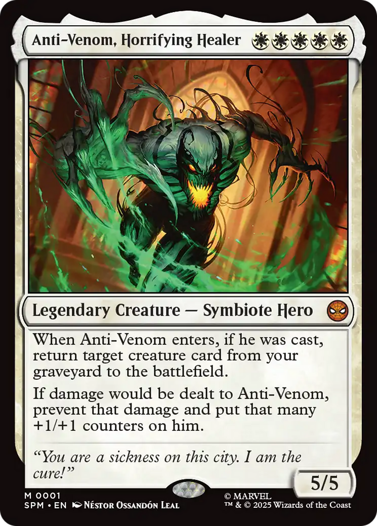 Anti-Venom, Horrifying Healer Card Image