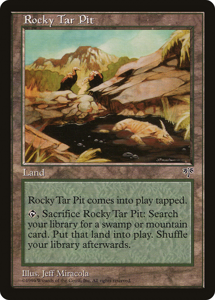 Rocky Tar Pit Card Image