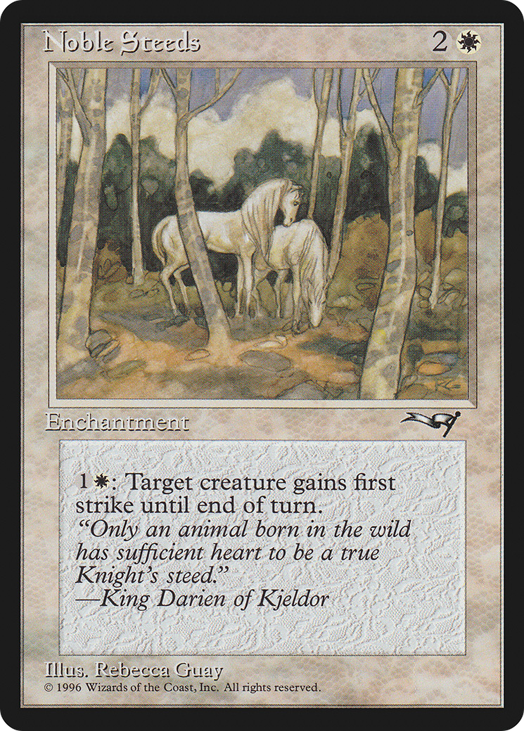 Noble Steeds Card Image