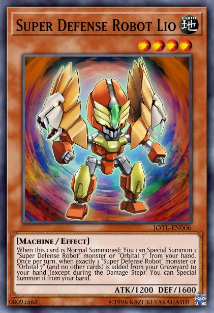 Super Defense Robot Lio Card Image