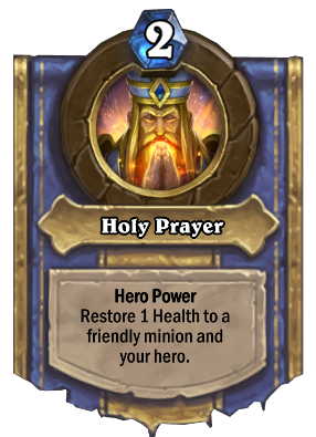 Holy Prayer Card Image