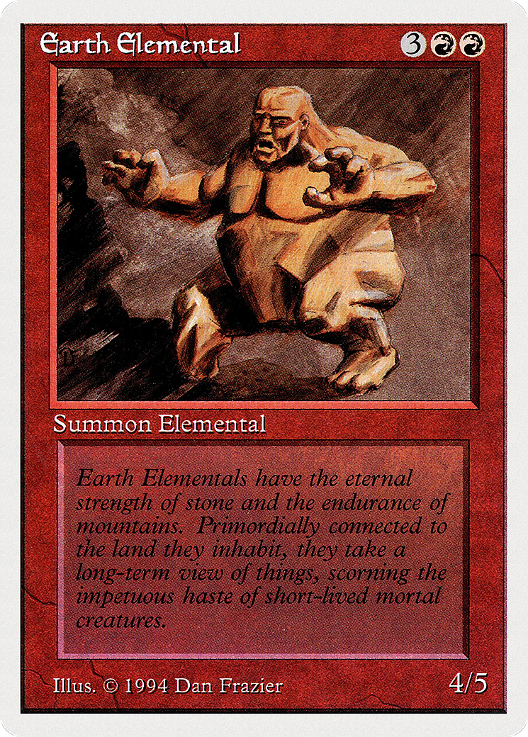 Earth Elemental Card Image