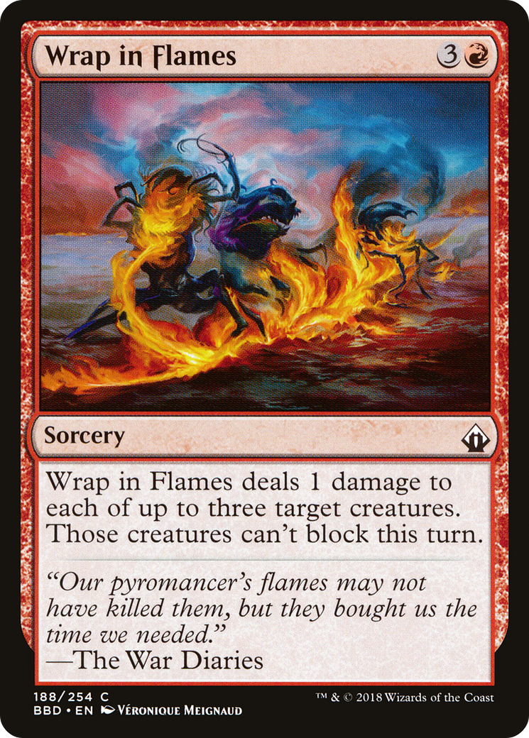 Wrap in Flames Card Image