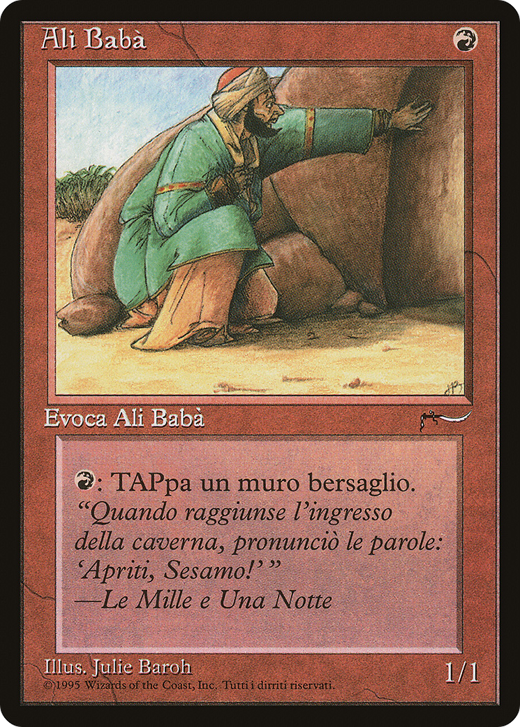 Ali Baba Card Image