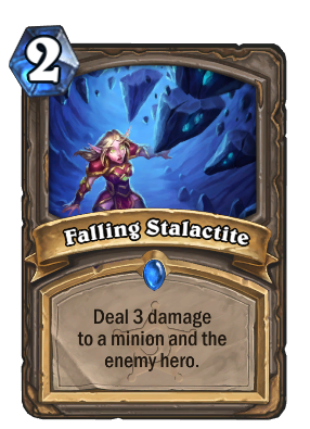 Falling Stalactite Card Image
