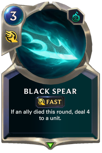 Black Spear Card Image