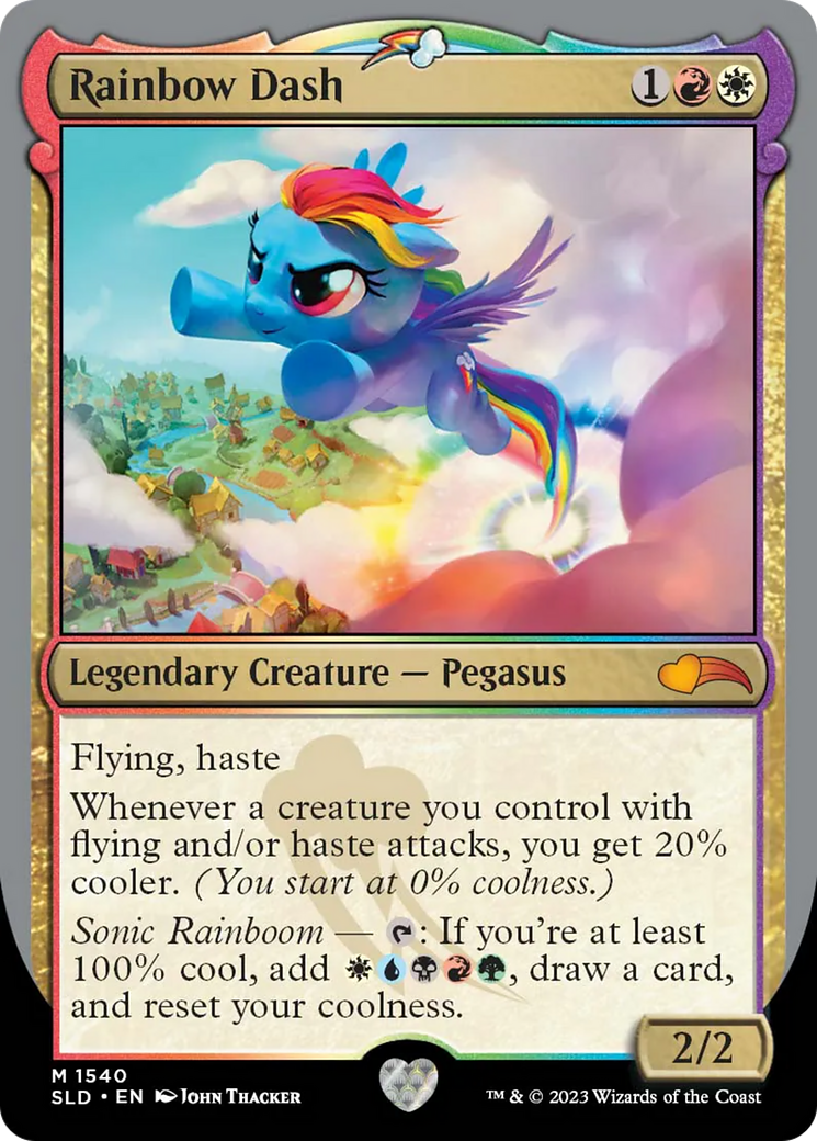 Rainbow Dash Card Image