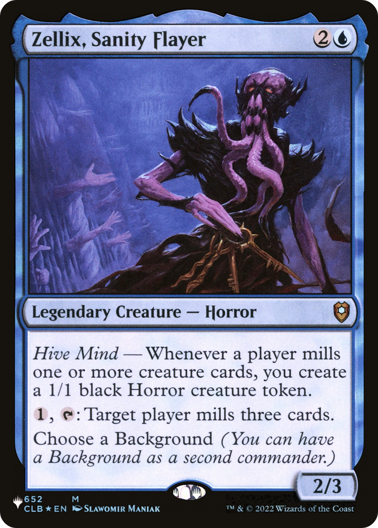 Zellix, Sanity Flayer Card Image