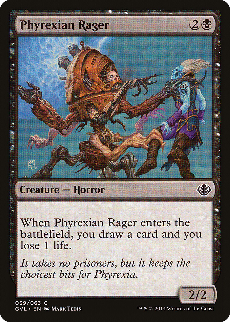 Phyrexian Rager Card Image