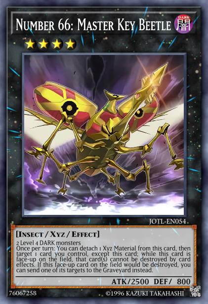 Number 66: Master Key Beetle Card Image