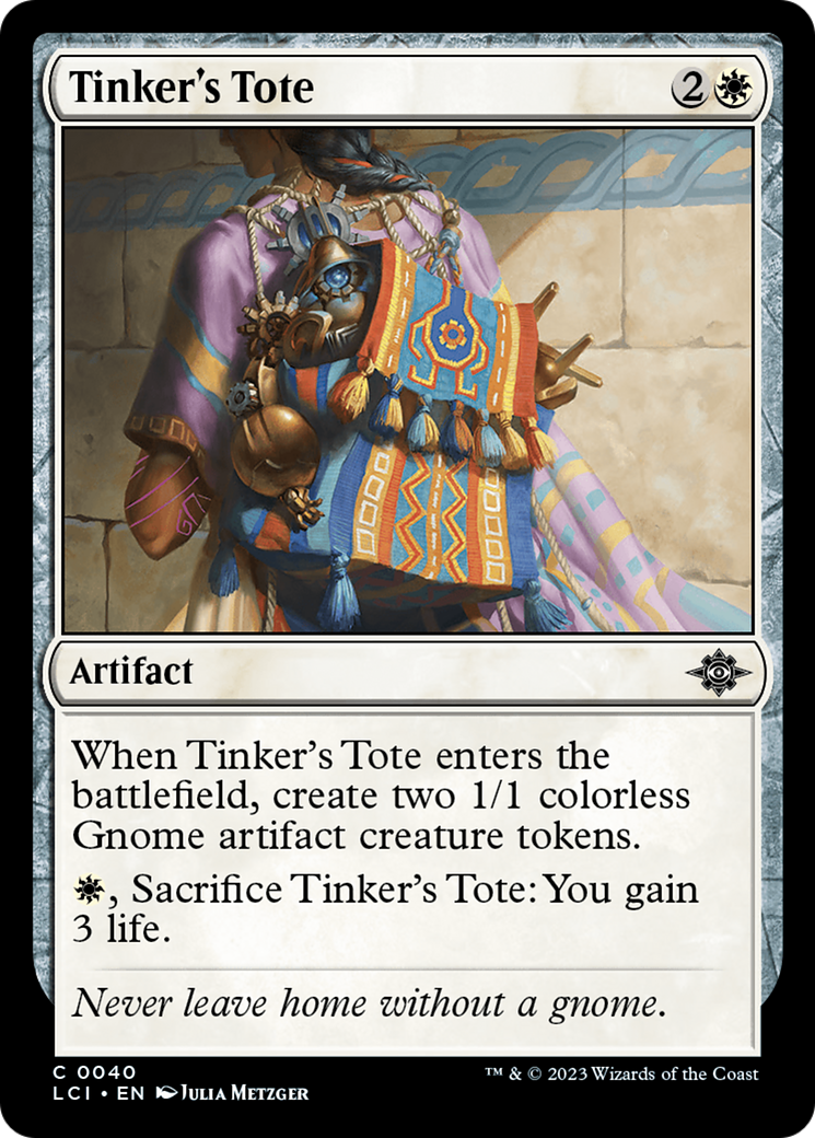 Tinker's Tote Card Image