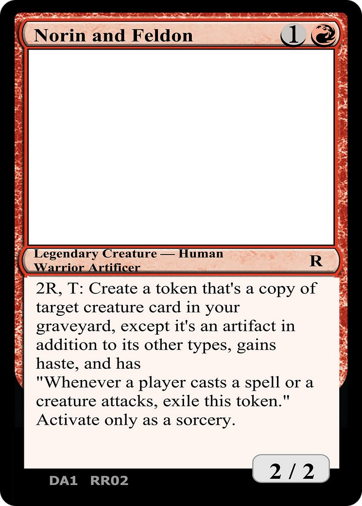 Norin and Feldon Card Image